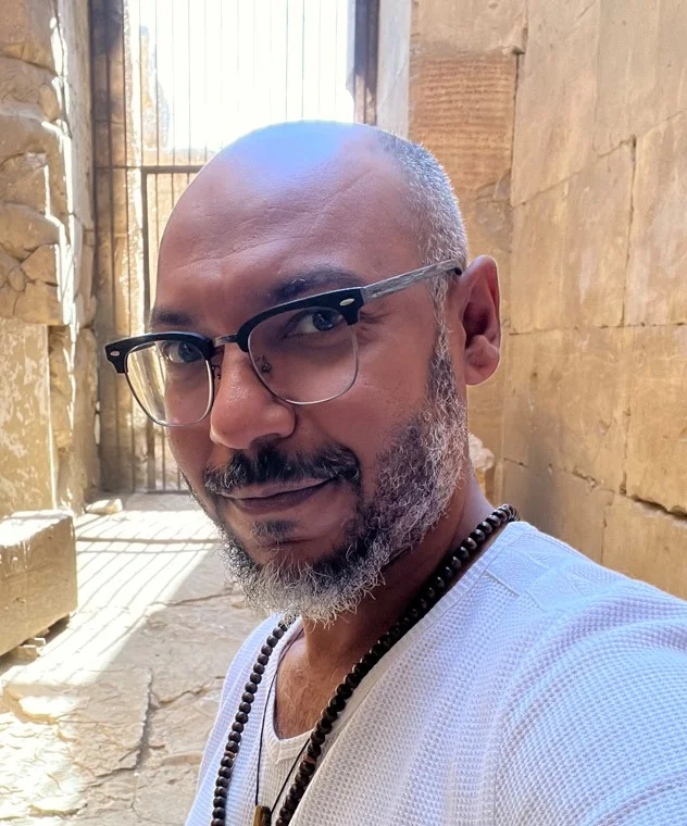 Waleed Farouk, author of The 101 Hieroglyphic Calligraphy